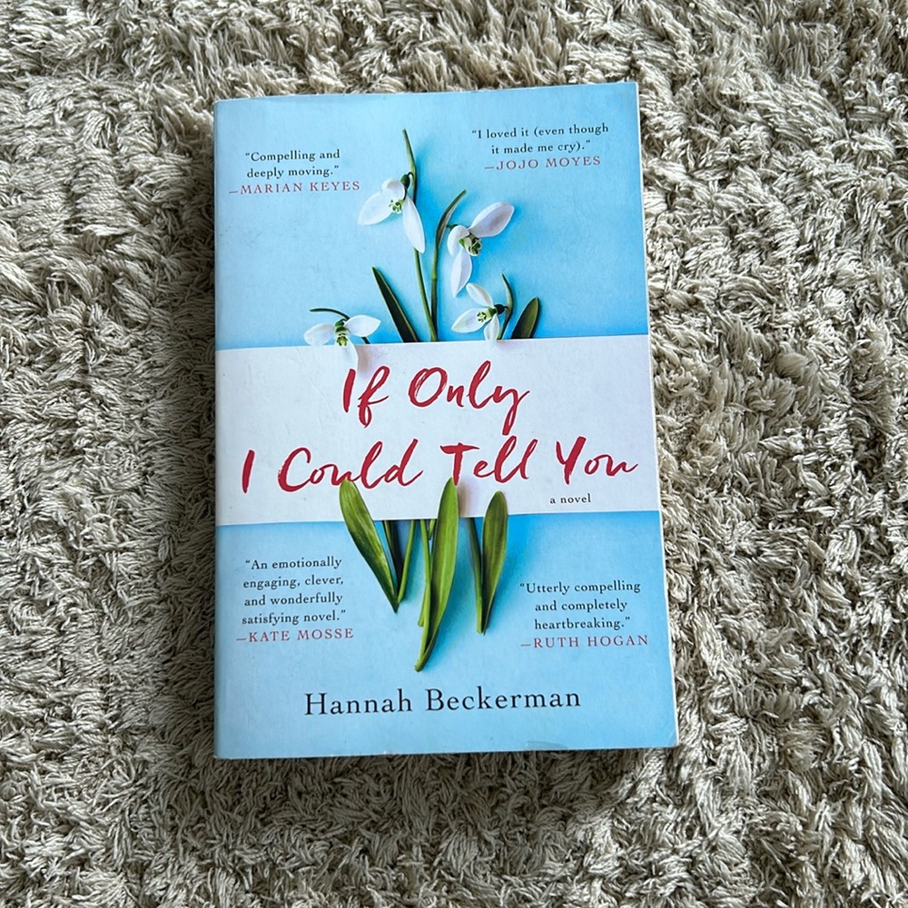 If only I could tell you by Hannah Beckerman